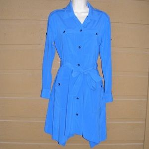 Blue Silk Rag & Bone Dress